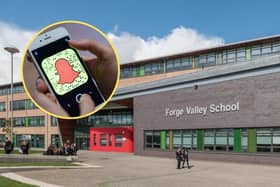 Pictures began to circulate on Snapchat, and other social media sites, purporting to show an individual wearing a balaclava and armed with a machete who had made it onto the grounds of Forge Valley School in Stannington, Sheffield