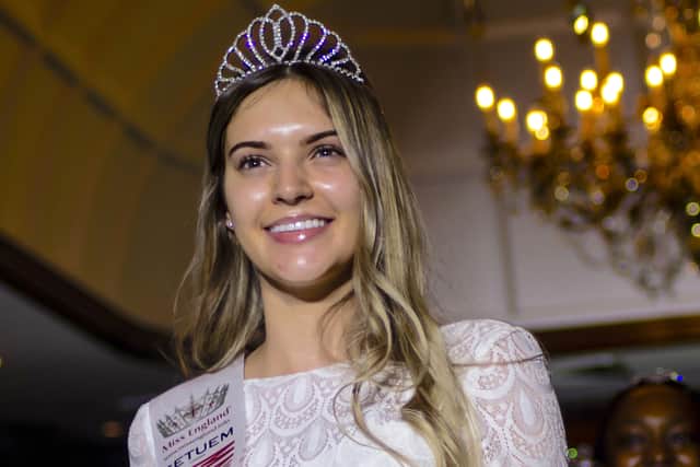 Dental nurse Natasha Beresford, 26, was crowned the winner of the world's first ever make-up free beauty pageant on Setpember 29, 2023. Picture: Lauren Cremer, FabUK / SWNS