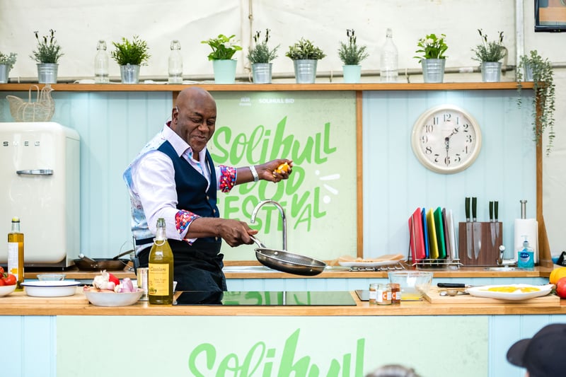 Ainsley Denzil Dubriel Harriott MBE is an English chef and television presenter. He is known for his BBC cooking game shows Can’t Cook, Won’t Cook and Ready Steady Cook