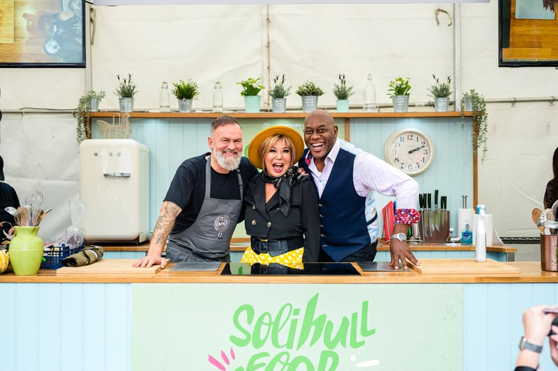 Chef Ainsley was joined by the ‘Yummy Brummie’ Glynn Purnell, Italian maestro Aldo Zilli, MasterChef 2022 runner-up Pookie Tredell and Solihull’s own Michelin star chef Rob Palmer from Toffs.