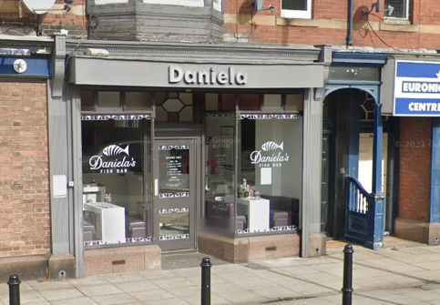 Daniela's Fish Bar in East Boldon has a 4.8 rating from 270 Google reviews.