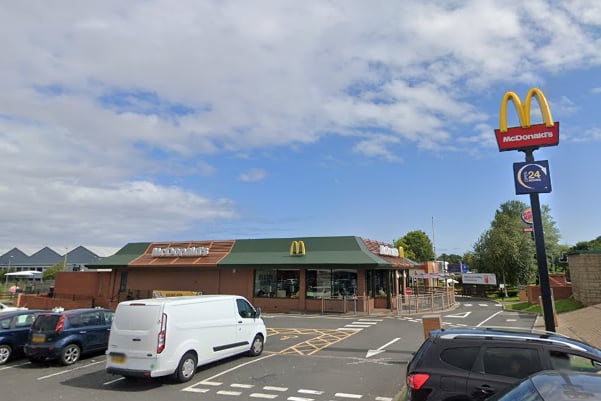 The McDonalds on Towers Place next to Newcastle Road has a five star rating following an inspection in September. 