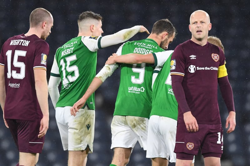 Craig Wighton and Christian Doidge both scored to end the game at 1-1 but it was Liam Boyce’s 111th minute penalty that eventually separated the sides. 