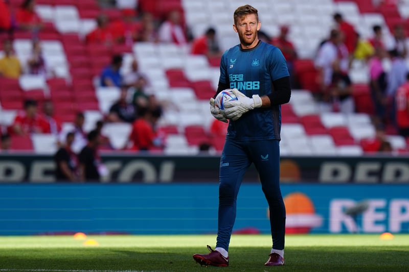 Gillespie is fourth choice goalkeeper at Newcastle having last played a competitive game almost four years ago. 