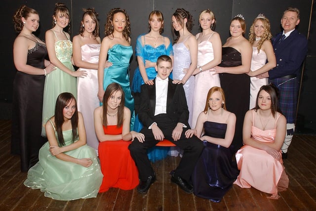 The Year 11 boys at Easington Community School were up for auction in 2006.
They went to the highest bidder as dates - to help raise money for the school prom that year.
