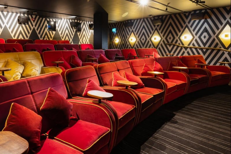 Sit back and relax at Everyman Cinema and enjoy a move in their comfortable surroundings. 