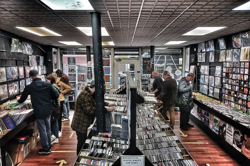 Whether you are looking for a particular album or discover a new band, head to Love Music beside Queen Street station. 
