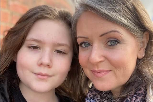 Sheffield mum Jennifer Dunstan (R) and her son Rio. Jennifer says the stress of the approaching SEND tribunal while being a full-time carer and mum caused her hair to fall out.