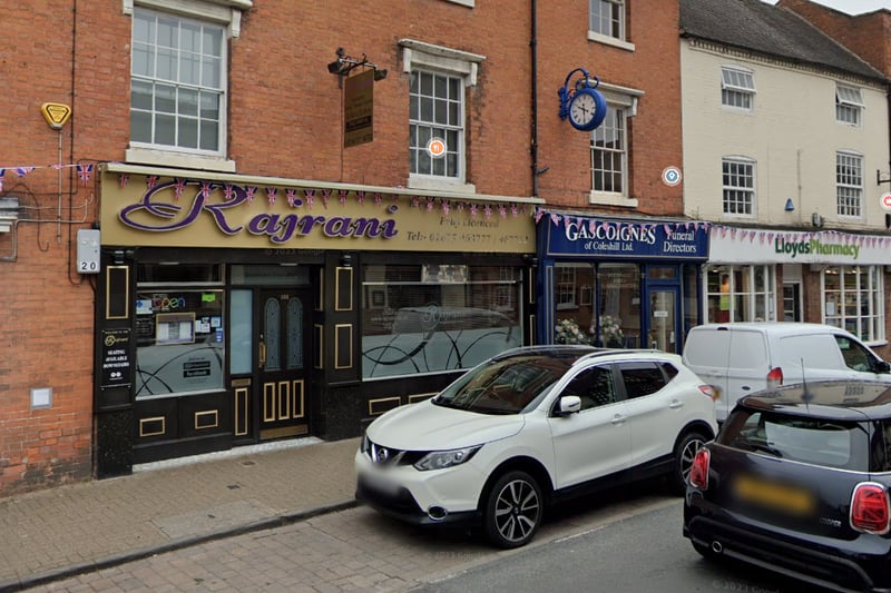 Rajrani in Coleshill was recommended by several of our readers. It offers Bengali and Indian food. (Photo - Google Maps)