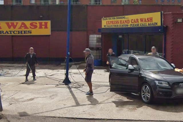 Julie said the business on Ecclesall Road was the busiest car wash in Sheffield.