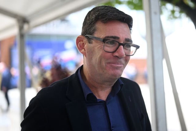 The elections will take place on 2 May. Current mayor Andy Burnham is set to run for a third term. Other candidates include Conservative Dan Barker and independent candidate Nick Buckley. Credit: Getty