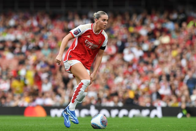 The Arsenal and Lionesses forward has a huge transfer value of $375,000 - the highest for an English player.