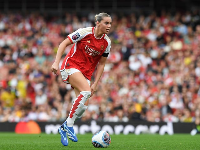 The Arsenal and Lionesses forward has a huge transfer value of $375,000 - the highest for an English player.
