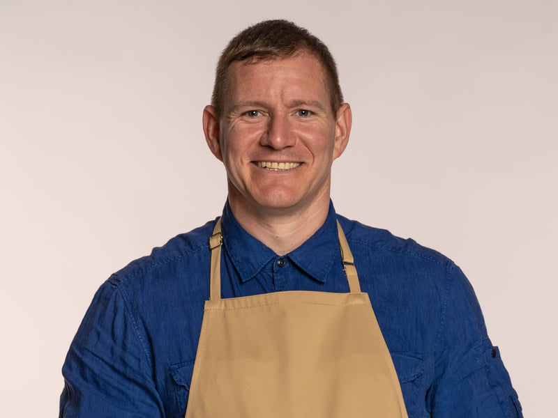 Enthusiastic and well-prepared, Dan became the first Star Baker of the series with 12/1 odds. A busy father, he bakes mostly when his children are in bed though he did credit his late family dog for helping secure his week one victory. 