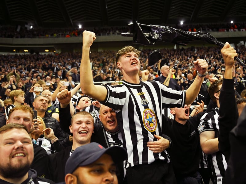A sea of happy faces! (Photo by Michael Regan/Getty Images)