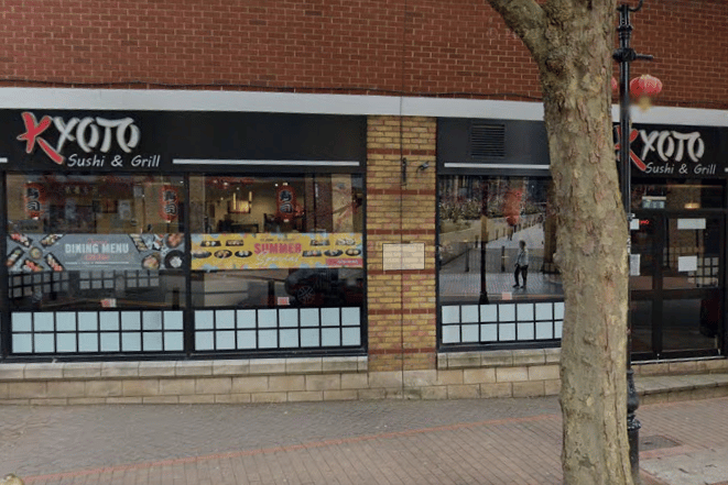 Kyoto Sushi & Grill in Hurst Street, Birmingham was handed a zero rating on August 18.
