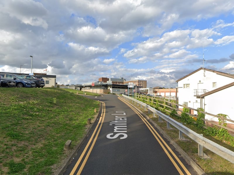 On or near Smilter Lane, Fir Vale: 23 offences
The third-highest number of reports of offences that took place in Sheffield in August 2023 were made in connection with incidents that took place on or near Smilter Lane, Fir Vale - which is located near to Northern General Hospital - with 23