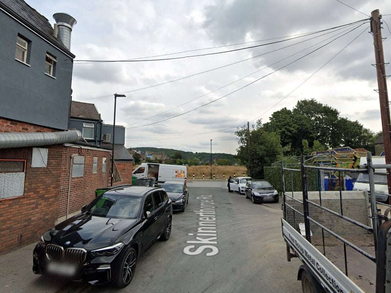 The sixth-highest number of reports of offences that took place in Sheffield in August 2023 were made in connection with incidents that took place on or near Skinnerthorpe Road, Fir Vale, with 20