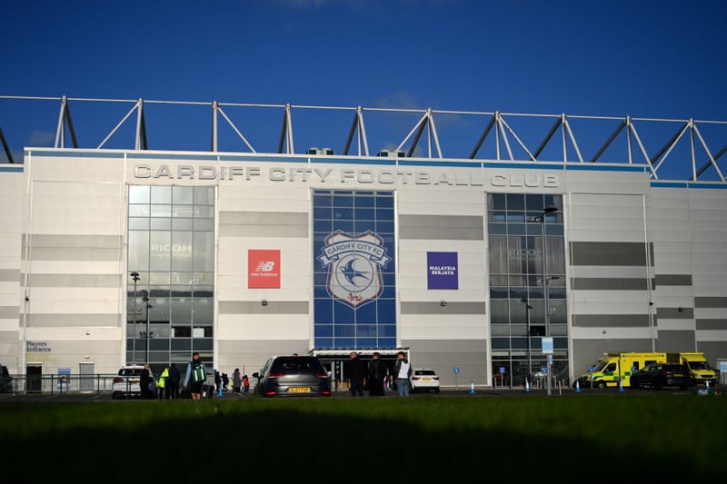 Average attendance at the Cardiff City Stadium - 21,874