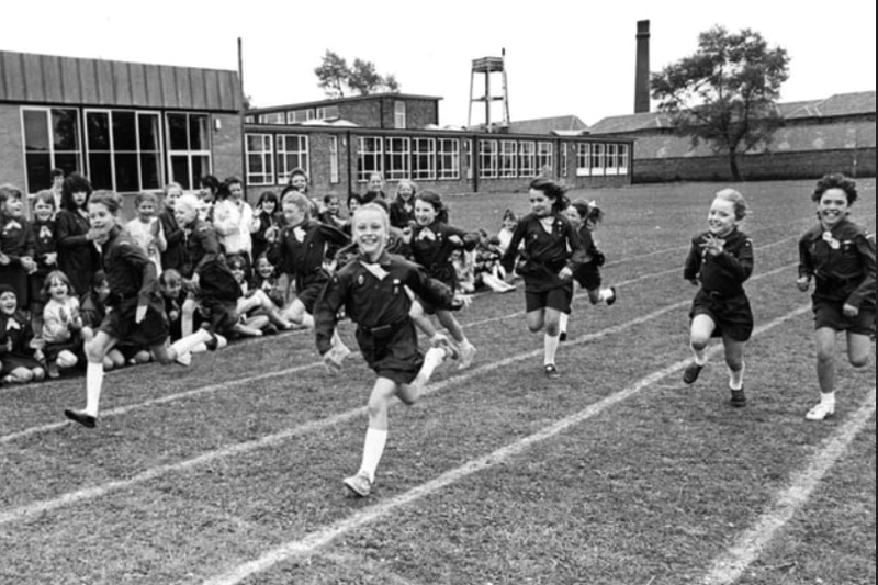 South Shields brownies at Brinkburn Community Centre for the Brownies Challenge in 1988. Were you there? Photo: Shields Gazette