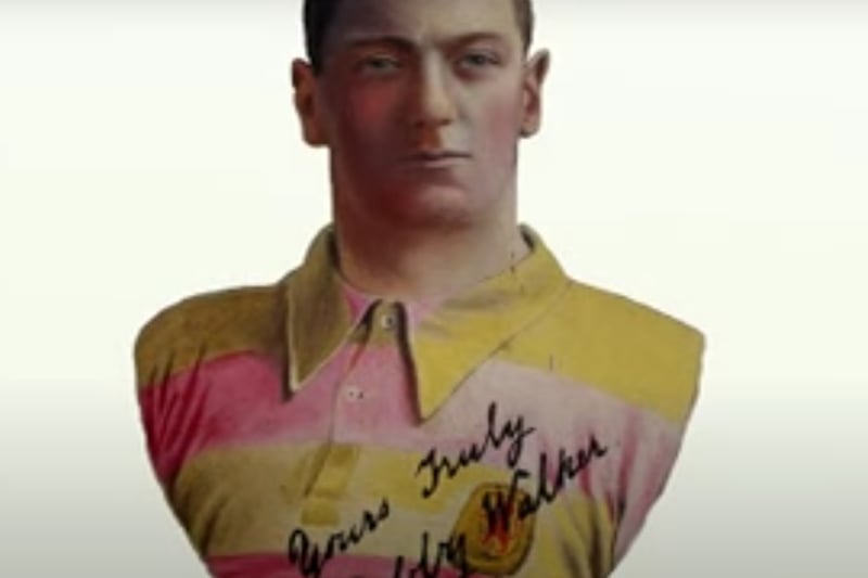 Bobby Walker played for Hearts from 1896-1919 and scored 15 goals in Edinburgh derbies. 