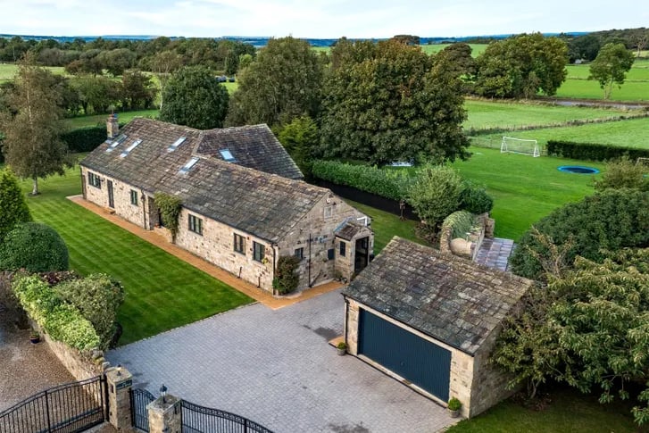 This impressive property set on 2 acres of land is for sale.