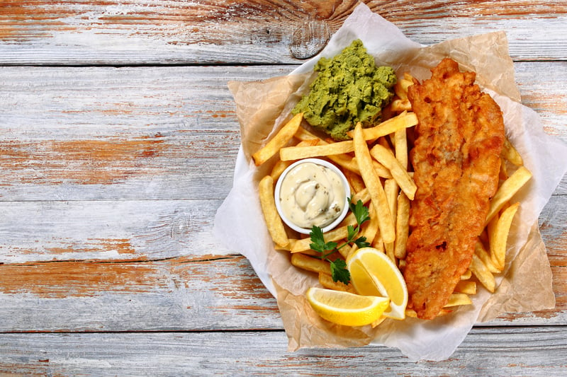 This Fish and Chip shop on Albert Road is rated 4.6 stars from 543 Google reviews. (Photo - AdobeStock) 