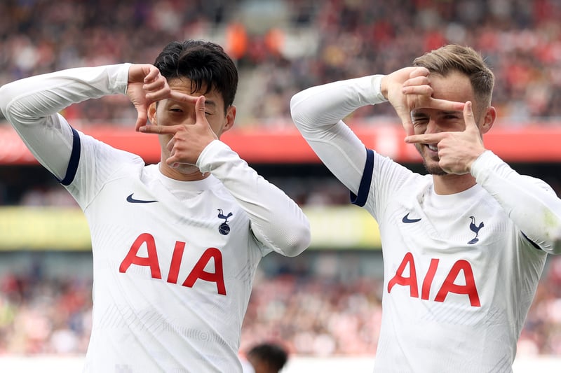 Opta predicts Spurs have a 24.6% chance of finishing 4th.
