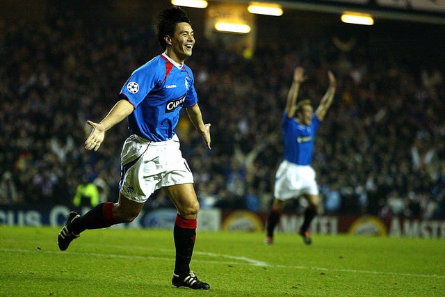 Mols was an outstanding goal-scoring talent who deserves his spot on the bench in this team. Had it not been for knee injury, he may have scored more than he did for the club and made the starting XI of ultimate Old Firm team.