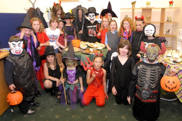 The Young Carers Assocation Halloween event looked like a great occasion 16 years ago