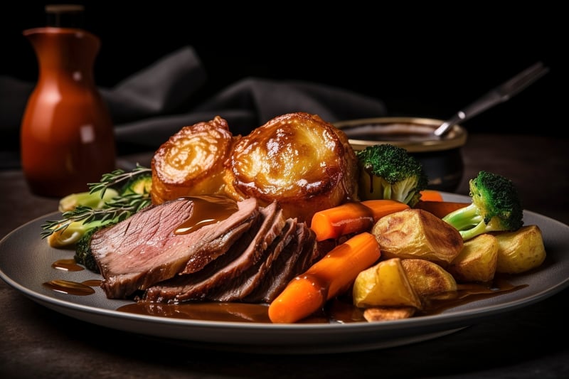 This is a private members club and one of our readers recommended this for a Sunday roast. 