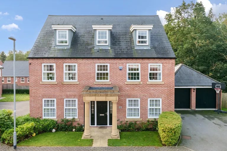 This stunning detached five bedroom house is on the market.