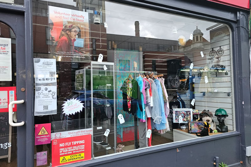 This charity shop has a small selection of costumes available with proceedings going towards funding medical research related to heart and circulatory diseases and their risk factors, and running influencing work aimed at shaping public policy and raising awareness.