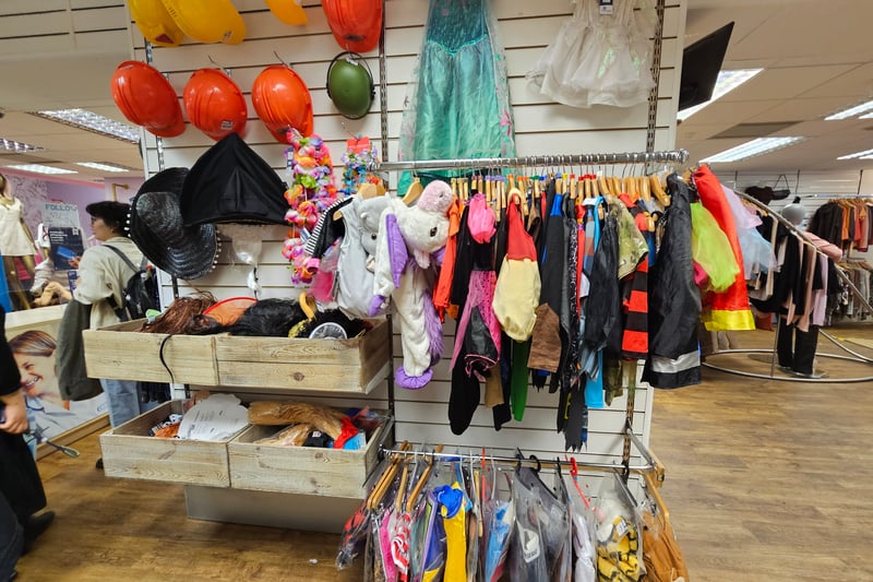 St Peter's Hospice shop has a selection of costumes available for children and adults on the ground floor.