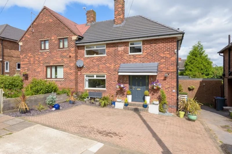 The home in Thornbridge Close has been described as "perfect for first time buyers and families". Imagse courtesy of Whitethornes estate agents.
