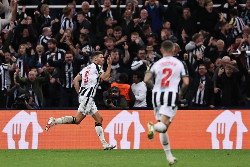 Scored one of Newcastle’s most iconic goals by scoring the fourth in the win over PSG. 