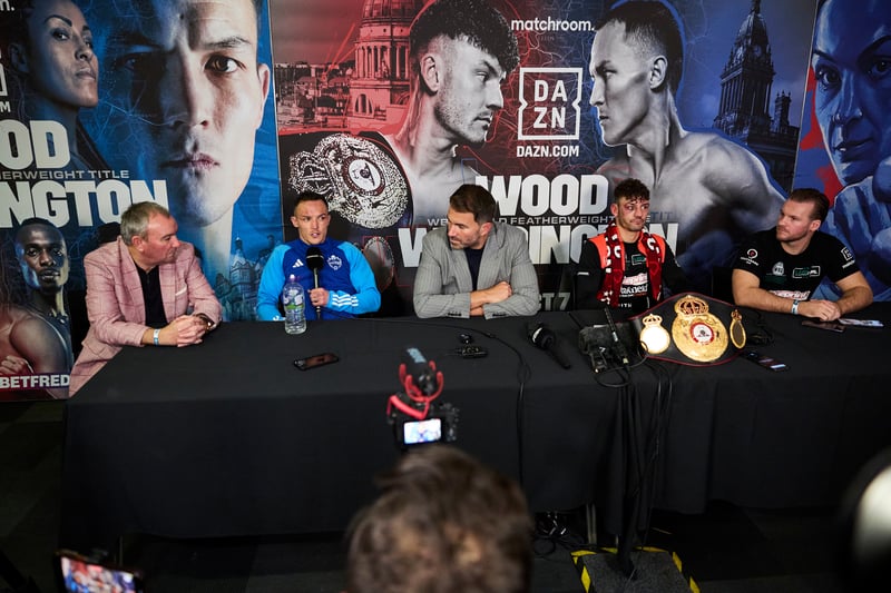 The fighters reflect on the night in a post-fight press conference