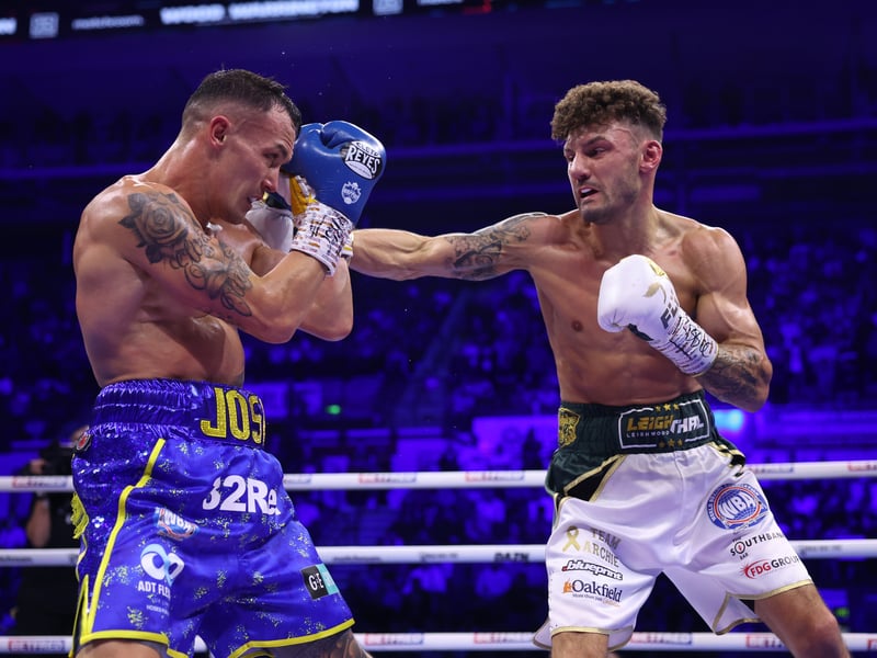 Wood lands a shot on Warrington
