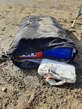One package was found on the Isle of Wight (Image: National Crime Agency)