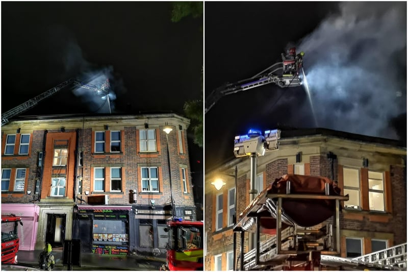 Residents in the area told The Star how they feared the blaze spreading to other buildings, and that they had to close their windows to keep smoke out their homes.