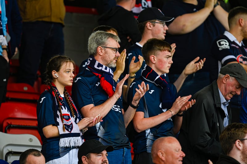 Ross County has the lowest average attendance with 4,269 fans heading to Dingwall each week. 