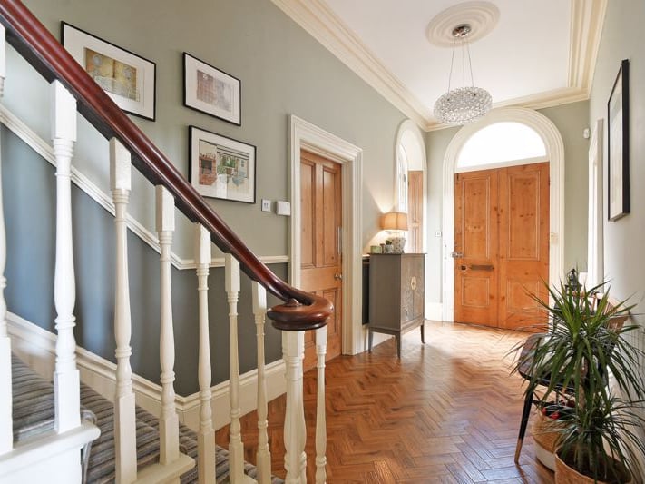 The interior of the home has been "designed with classical elegance". (Photo courtesy of Zoopla)