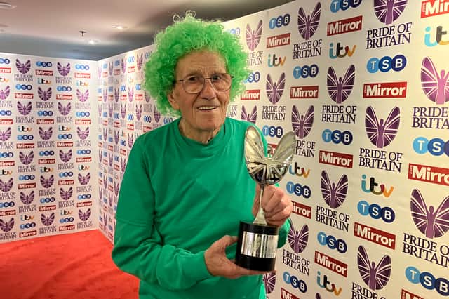 2023 has been a special year for Sheffield's John Burkhill after he met his £1mil fundraising target for Macmillan, and he was awarded a Pride of Britain award.