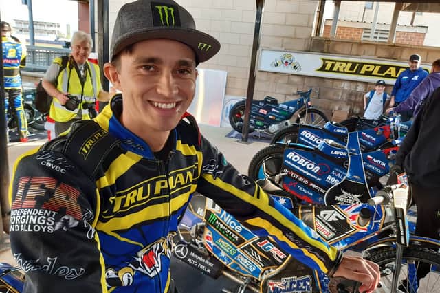 Jack Holder made 13 appearances for Sheffield, before breaking his wrist in July in the Speedway World Cup. Picture: David Kessen, National World