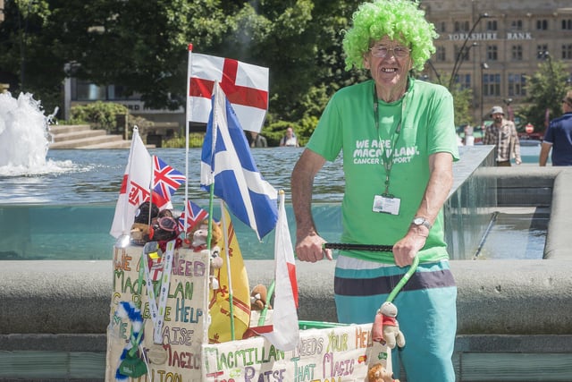 John Burkhill won a Pride of Britain award along with Sheffield's highest honour, Freedom of the City, this year. He hit £1m in his determined fundraising for Macmillan in August, and said: "Now we've hit one million, we’ll go for another one. Why not?"