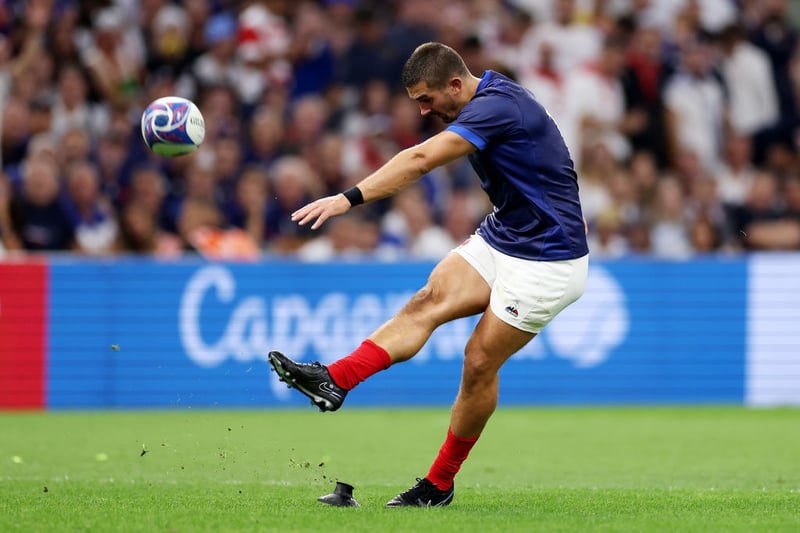 France's Thomas Ramos has scored 61 points thusfar. He's 1/1 (Evens) to end up the top points scorer at his home Rugby World Cup.