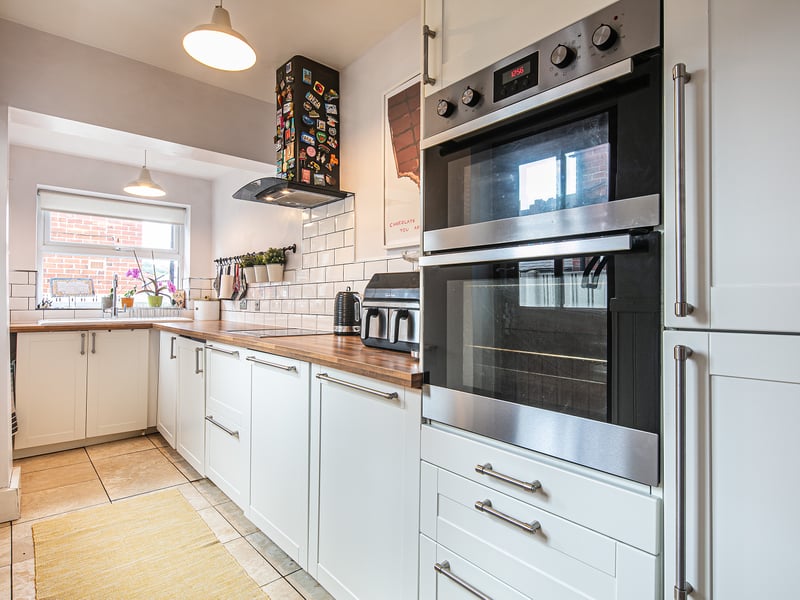 The kitchen is modern and comes with plenty of storage and ample worktop space. (Photo courtesy of Spencer Estate Agents)