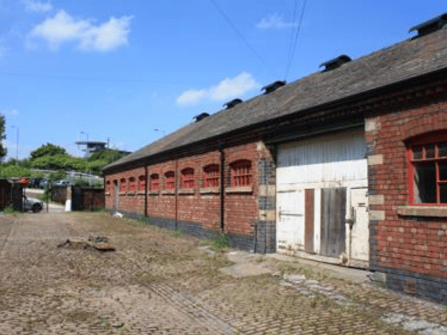 The former stables and sick bay for horses on Bernard Road
