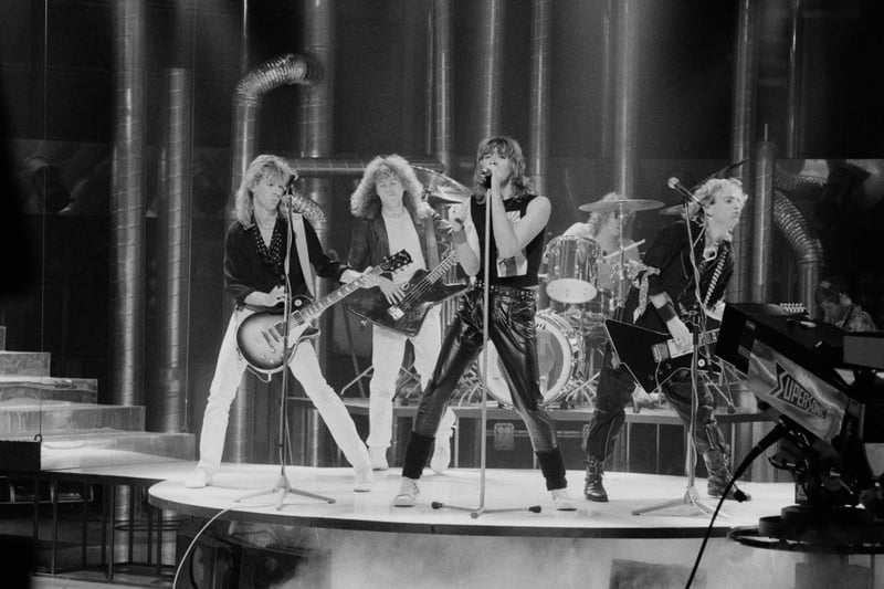 For one of our readers Def Leppard’s 1980 gig in Birmingham was the first. (Photo by HELLE ARENSBAK/Ritzau Scanpix/AFP via Getty Images)
