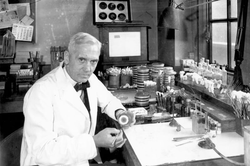 Born in 1881 at a farm in Ayrshire, Sir Alexander Fleming became one of Scotland's most famous scientists. Fleming was a physician and microbiologist who discovered the world's first antibiotic. He shared the 1945 Nobel Prize in Physiology or Medicine with Howard Florey and Ernst Boris Chain.